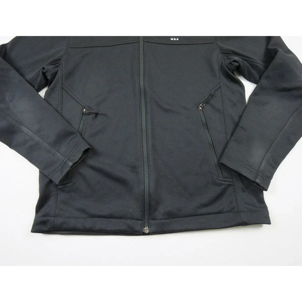 The North Face Jacket Mens Small Black Ridgeline Softshell Windwall Outdoors